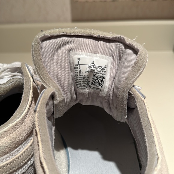 Nike Air Jordan 1 Low SE Craft 'Inside Out Tech Grey', Men’s Size 8, Women’s 9.5 - Picture 5 of 10